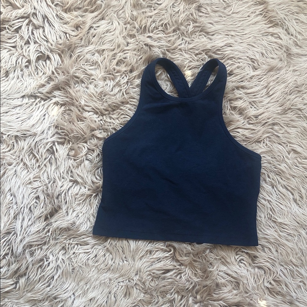 Navy Blue Tank Top